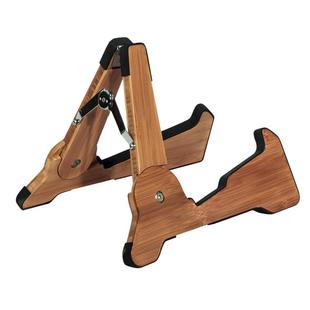 全折叠实木吉他放置架放吉他的架子立式支架家用便携式电吉他琴架