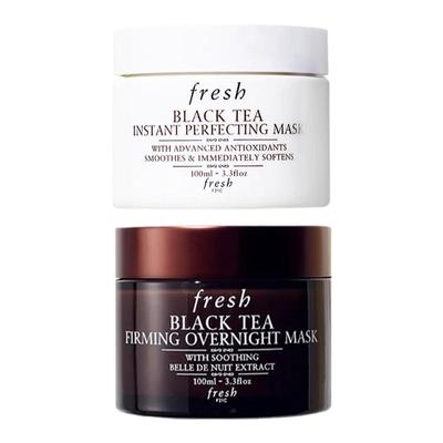 馥蕾诗红茶面膜黑白抗皱修护正品