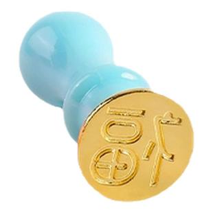 饺子皮印章福寿财喜印字擀面杖家商用果蔬粉烘焙创意按压印花模具