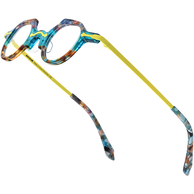 海皮登时尚猫眼板材眼镜框可配镜