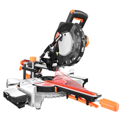 8寸拉杆斜切锯铝机高精度多功能