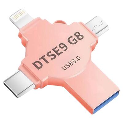 U盘至尊四合一大容量3.0高速适用苹果华为车载电脑手机优盘刻字图