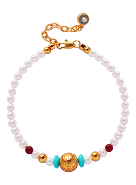 新中式转运珠珍珠手链女