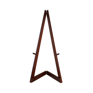 绘岳几何折叠画架画展实木展示支架北欧风展览会落地广告牌展示架