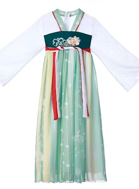 儿童国学演出服古装汉服表演服装