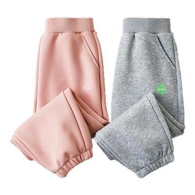 红豆春秋柔软卫裤男童女童运动裤