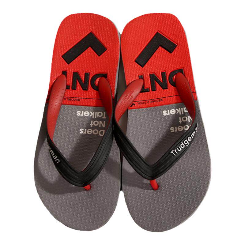 时尚潮流大码防滑外穿沙滩夹脚拖