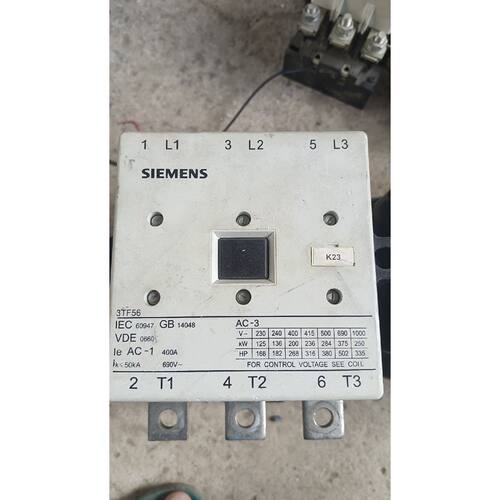 议价可维修西门子3TF563TF52接触器额定电流400A210A电压690VAC3