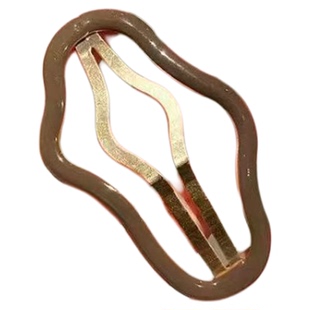 云朵镂空发夹高颜值侧边后脑bb夹刘海一字发卡头饰儿童洋气质少女