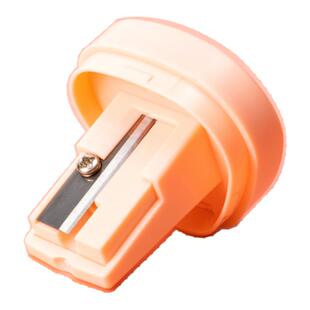 得力儿童转笔刀自闭门小学生彩色铅笔迷你削笔器便携式安全卷笔刀