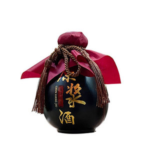 包邮酒瓶空瓶仿陶瓷玻璃酒瓶一斤窖藏白酒米酒原浆酒瓶带盒泡沫装