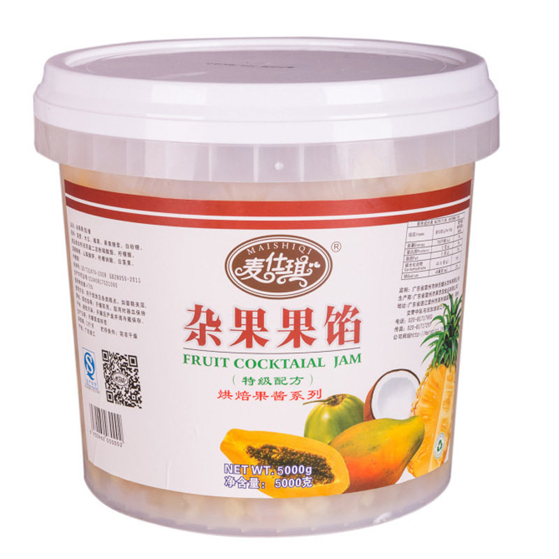 麦仕琪杂果果馅5kg果烘焙原料