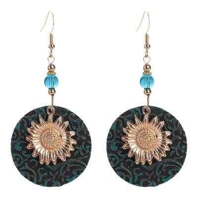 云南民族风耳饰无耳洞耳环女