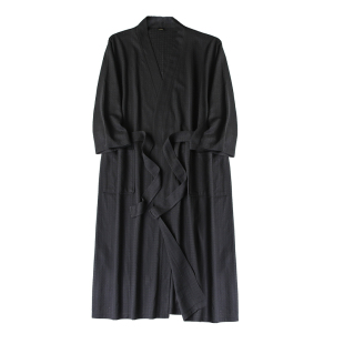 夏季薄款男士浴袍女夏天吸水速干浴衣加肥大码华夫格睡袍情侣睡衣