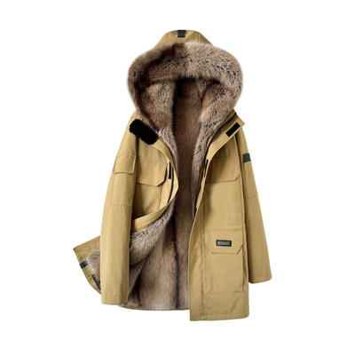 派克服男款冬季棉衣加厚