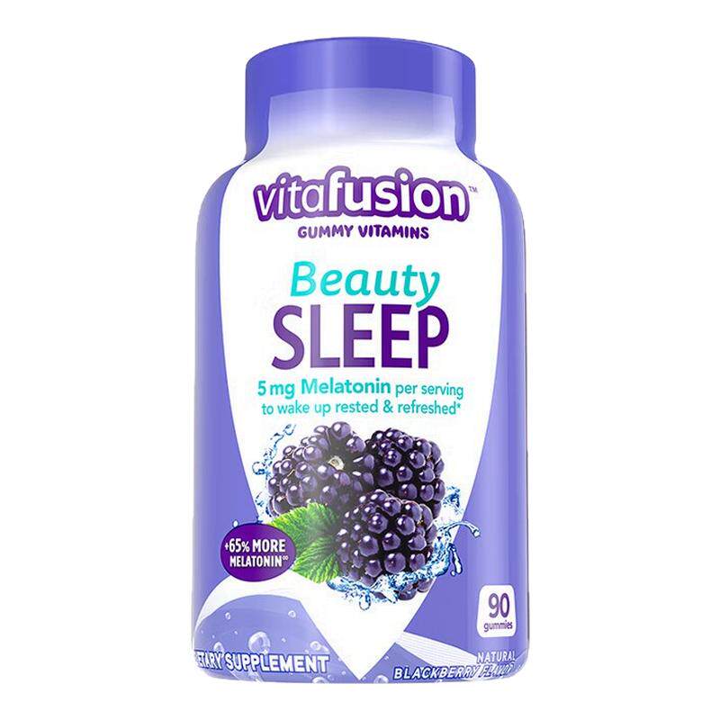 美国Vitafusion褪黑素软糖90粒