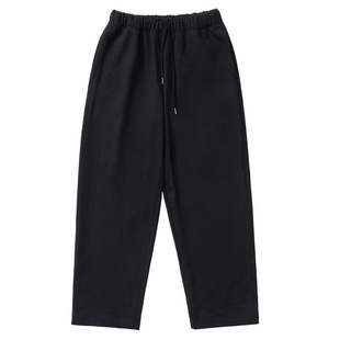 BBK 480g重磅纯色卫裤 纯棉保暖 冬季净色长裤 基础款直筒运动裤