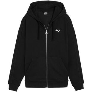 运动休闲针织连帽外套女宽松抽绳夹克上衣682154彪马puma官方奥莱