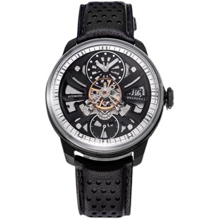 【清仓最后一只】上海手表男中置摆轮全自动机械表穹境天轮922