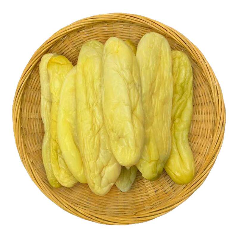 广西钦州灵山特产瓜皮下饭菜小吃博白爽脆黄瓜皮干酸农家脆皮咸菜