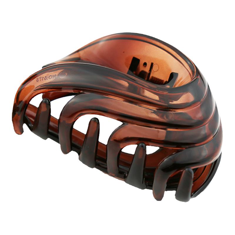 韩版黑色发饰头饰爪夹盘头发卡发夹抓夹发抓大号夹子抓卡大码洗澡