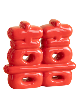 双喜临门家居客厅装饰品酒柜电视柜玄关陶瓷喜字摆件结婚礼物礼品