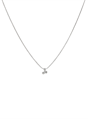 小樱桃吊坠蛇骨链项链气质毛衣链