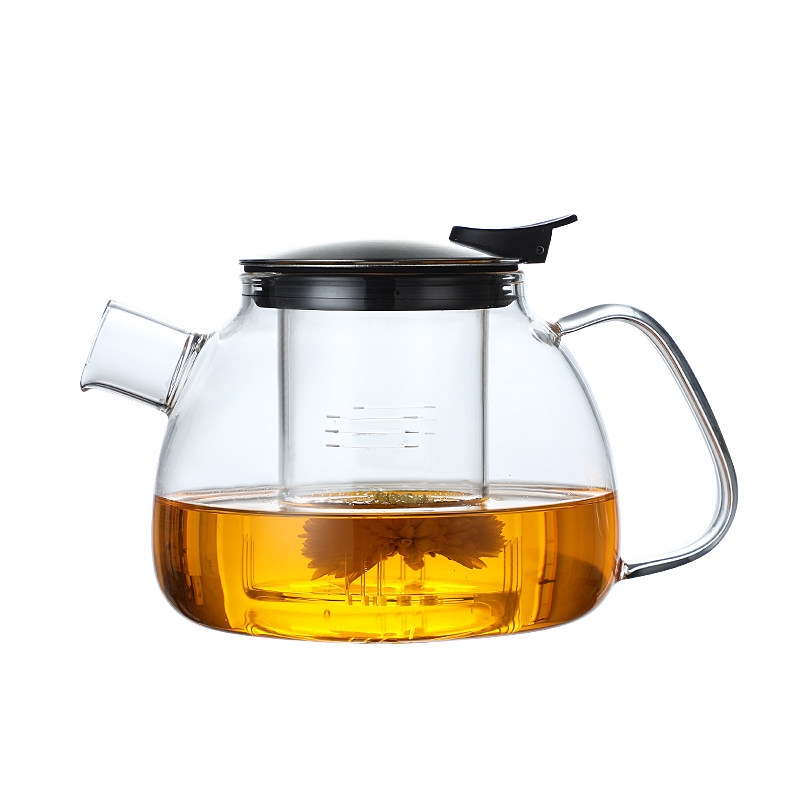 玻璃茶壶耐高温加热器泡透明过滤