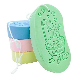 儿童搓澡海绵宝宝婴儿专用后背搓泥神器家用不伤皮肤搓澡巾女洗澡