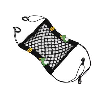 汽车座椅间储物网兜车载防护防儿童挡网隔离车用收纳网椅背置物袋