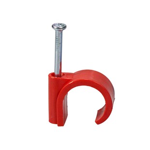 PVC电工电线管钉卡20尼龙带钉管卡16卡扣4分ppr带钉卡6分边卡固定