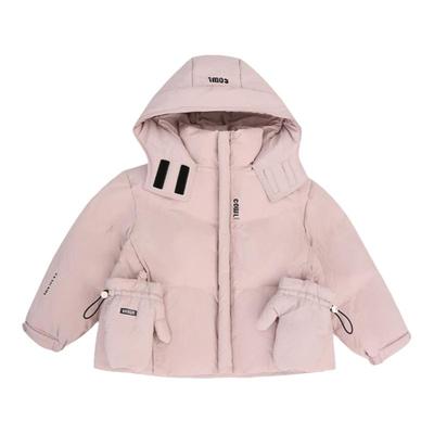 女童短款加厚中大童儿童羽绒服