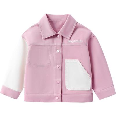 mqdmini春秋翻领儿童外套