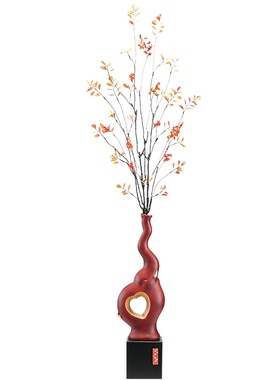 花瓶摆件创意艺术象插花瓶