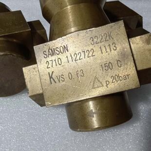 溢价-盾构机配件,德国SAMSON萨姆森3222K阀体2710