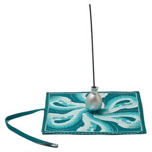 福图FORPHOR玉壶春瓶针织香插卷轴家用室内熏香器皿旅行便携礼物