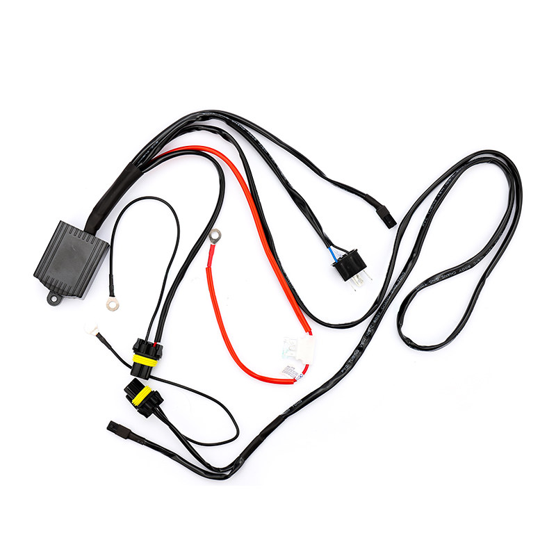 12V35W55WHID氙气大灯线组控制器q5 双光透镜海5 H4变光专用线束