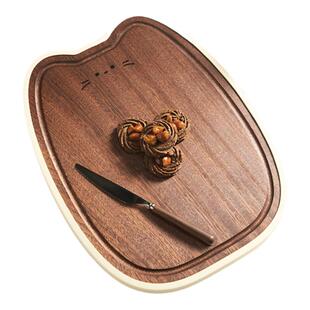 onlycook乌檀木切菜板抗菌家用实木砧板双面切水果辅食案板防滑