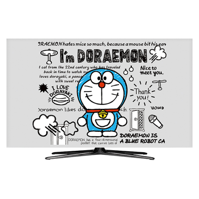 日式55寸65英寸家用电视布防尘罩