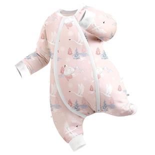 ibaby恒温儿童睡袋婴儿秋冬加厚睡衣女童宝宝防踢被子保暖四季