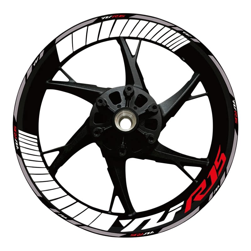 哈机车R15赛道版YZFR3R6轮毂改