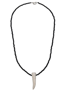 复古黑色串珠叠戴项链