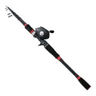 正品伸缩路亚竿套装组合全套超短便携水滴轮马口杆路滑竿滑票