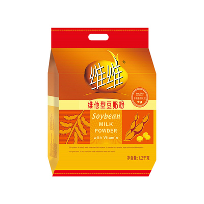 维维豆奶粉维他1200g营养早餐冲饮高钙原味豆奶正品豆浆袋装冲泡