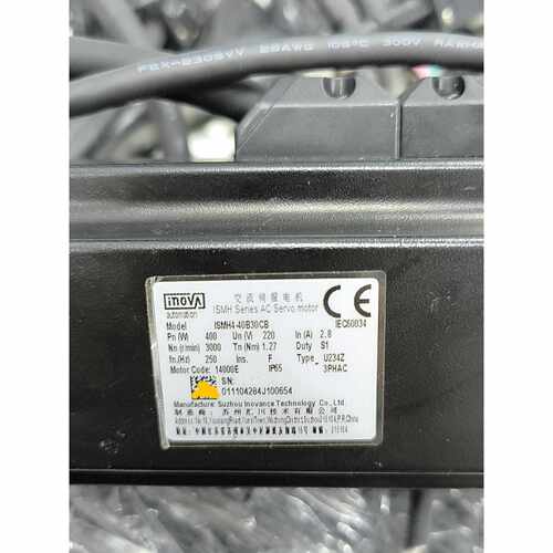 议价汇川伺服电机    ISMH4-40B30CB-U234Z适用