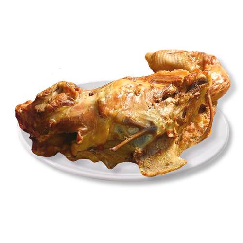 诸城正宗五香烧鸡山东特产熏鸡架卤味熟食下酒菜开袋即食鸡肉零食