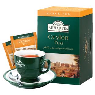 英国ahmad tea 亚曼锡兰红茶20入袋泡 下午茶风味茶烘焙原装进口