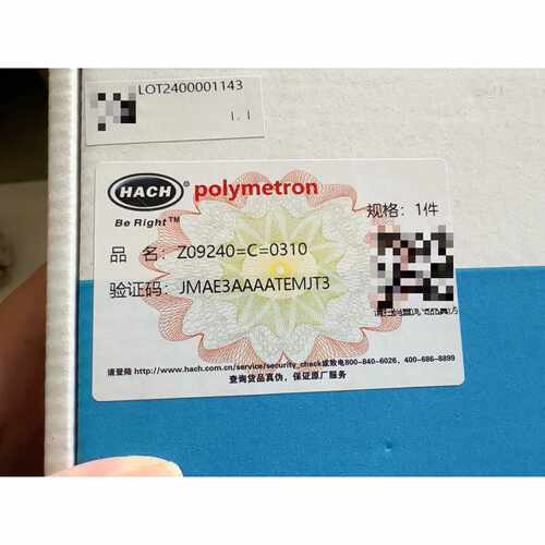 全新原装正品HACH哈希Z09240C0310注射器套件