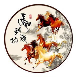 分好线马到成功2026新款十字绣简约现代十字绣自己绣