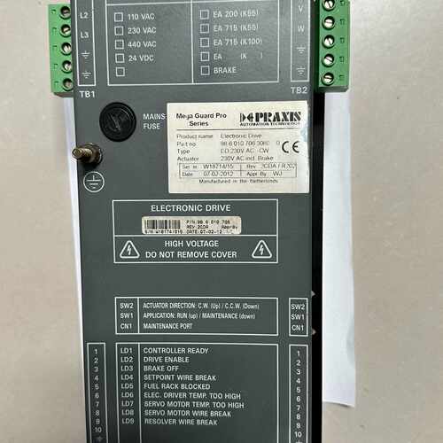 配件PRAXIS 电子伺服驱动器 ED 230V AC-CW议价